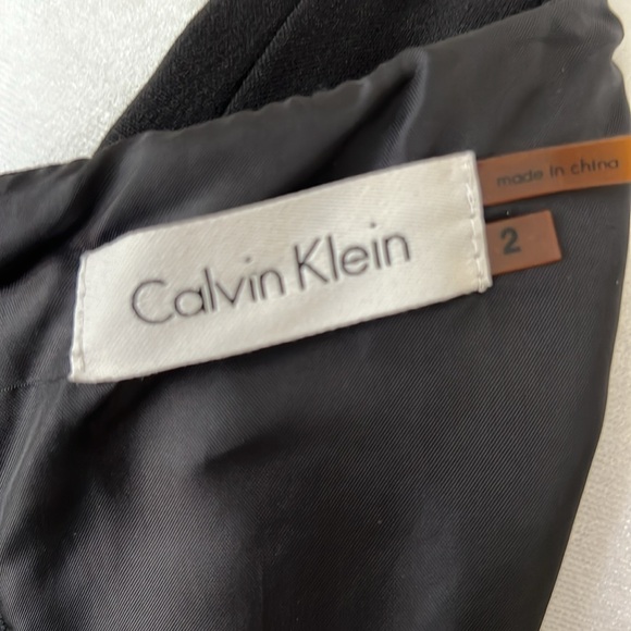 Calvin Klein Sleeveless Black Midi Dress - Picture 4 of 6